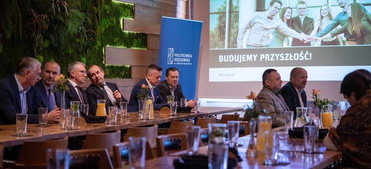 Uroczyste posiedzenie Rady Biznesu Wydziału Zarządzania, fot. Arkadiusz Surowiec