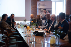 Uroczyste posiedzenie Rady Biznesu Wydziału Zarządzania, fot. Arkadiusz Surowiec